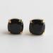 Kate Spade Jewelry | Kate Spade Black Crystal Gold Mini Stud Earrings | Color: Black/Gold | Size: Os