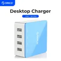 ORICO – chargeur USB à 4 ports prise US adaptateur secteur universel pour bureau sortie 5V 6A