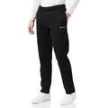 Champion Herren Legacy Classic Small Logo Straight Hem Jogginghosen, Schwarz, S Slim