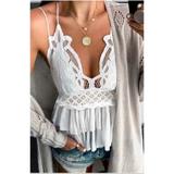 Free People Tops | Free People Adella Camisole | Color: White | Size: Various