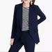 J. Crew Jackets & Coats | Nwt J.Crew 365 Double-Breasted Blazer | Color: Blue | Size: 10 Tall