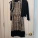 Jessica Simpson Dresses | Jessica Simpson Dress With Bolero Jacket And Belt | Color: Black/Cream | Size: S