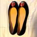 Kate Spade Shoes | Kate Spade Wendy Ladybug Suede Skimmer Flats Shoes | Color: Black/Red | Size: 9.5