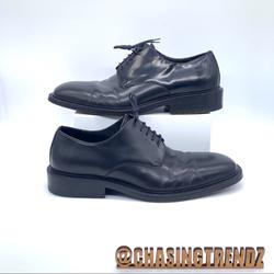 Gucci Shoes | Gucci Men’s Classic Leather Oxford Dress Shoes | Color: Black | Size: Eu 41.5