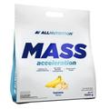 ALLNUTRITION Mass Acceleration Gainer Nahrungsergänzungsmittel - Kohlenhydrat- und Tierisches Protein Pulver für Muskelaufbau & Leistungssteigerung - Glutenfrei - 7000g - Banana