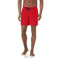 Quiksilver Herren Volley Swimming Trunks With Elastic Waist Boardshorts, High Risk Red, S EU
