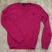 Ralph Lauren Sweaters | Bright Magenta Ralph Lauren V-Neck Sweater | Color: Pink | Size: L
