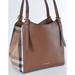 Burberry Bags | New Burberry $1,450 Canterbury Derby Leather House Check Small Satchel Purse Bag | Color: Brown | Size: Os