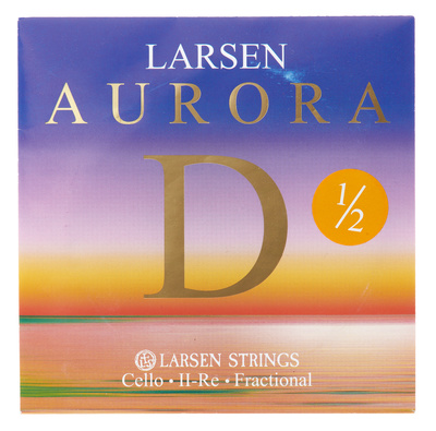 Larsen Aurora Cello D String 1/2 Med.