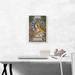 ARTCANVAS La Plume Zodiac 1896 by Alphonse Mucha - Wrapped Canvas Painting Print Canvas, Wood in Blue/Green/Yellow | 18 H x 12 W x 1.5 D in | Wayfair