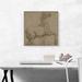 ARTCANVAS A Marble Horse on the Quirinal Hill 1513 by Raphael - Wrapped Canvas Drawing Print Canvas, Wood in Gray | 18 H x 18 W x 0.75 D in | Wayfair