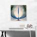 ARTCANVAS Line 1919 by Georgia O-Keeffe - Wrapped Canvas Painting Print Canvas, Wood in Blue | 18 H x 18 W x 1.5 D in | Wayfair OKEEFF6-1L-18x18