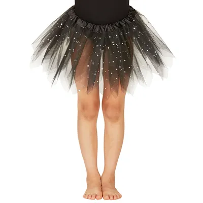 Kinder-Tutu, schwarz-glitter Image