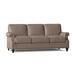 Bradington-Young West 82" Genuine Leather Rolled Arm Sofa Genuine Leather | 36 H x 82 W x 38 D in | Wayfair 759-95-911000-84-TU-MH-#9FN