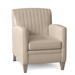 Club Chair - Bradington-Young Barnabus 27.5" Wide Club Chair Genuine Leather/Fabric in Gray | 36 H x 27.5 W x 35 D in | Wayfair 406-25-922000-82-ST