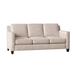 Bradington-Young Yorba 76" Genuine Leather Square Arm Sofa in Brown | 35 H x 76 W x 37 D in | Wayfair 508-95-921500-91-PL