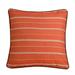 Foundry Select Polyester Zipper Sham Polyester in Orange/Red | 0.1 H x 27 W x 27 D in | Wayfair 3F877156121C4C26B7E53AED54022CDE