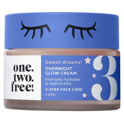 one.two.free! – Overnight Glow Cream Nachtcreme 50 ml