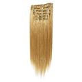 Fashiongirl - Fashiongirl Clip-in Extensions #60 Platinblond - 65 cm Haarextensions Hellbraun