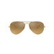 Ray-Ban – Aviator – RB3025 Aviator Metal Sunglasses 62 mm, Gold(Brown Gradient Lenses)