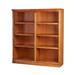 Red Barrel Studio® Georgietta 48" W Standard Bookcase Wood in Brown | 48 H x 48 W x 13 D in | Wayfair 3EC4A697D7BC42DEA4BA54E339F6A033