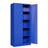 WFX Utility™ Delvale 70.87" H x 31.5" W x 15.7" D Metal Storage Cabinet Steel in Blue | Wayfair DC92E87A5AF740A3BBB57D05C9ADA55D