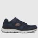 SKECHERS flex advantage 4.0 trainers in navy