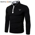 Polo à Manches sulfpour Homme Vêtement de Golf Broderie Designer Top Business Classique Zones