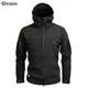 Veste militaire Shlavabo Soft Shell pour homme veste DulJacket imperméable coupe-vent chaud