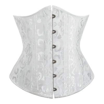 Corset push-up sous le buste corsets désossés en acier en spirale vêtements d'extérieur floraux