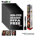 WALFOS – feuille de revêtement antiadhésif pour Barbecue 33x40 CM tapis de cuisson résistant à la