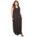 Plus Size Women's Morning to Midnight Maxi Dress (With Pockets) by Catherines in Black (Size 0XWP)