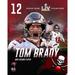 Tom Brady Tampa Bay Buccaneers Unsigned Super Bowl LV MVP Collage Photograph