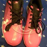 Under Armour Shoes | Baseball Cleats | Color: Black/Pink | Size: 6