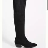 Anthropologie Shoes | Anthropologie: Winston Over-The-Knee Boots | Color: Black | Size: 6