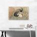 ARTCANVAS Cat & Her Kitten 1920 by Theophile Steinlen - Wrapped Canvas Painting Print Canvas, Wood in Black/Brown | 18 H x 26 W x 0.75 D in | Wayfair