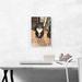 ARTCANVAS Aegean Cat Breed Sitting - Wrapped Canvas Graphic Art Print Canvas, Wood in Black/Brown | 18 H x 12 W x 0.75 D in | Wayfair