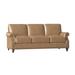 Bradington-Young West 82" Genuine Leather Rolled Arm Sofa Genuine Leather in Gray | 36 H x 82 W x 38 D in | Wayfair 759-95-922000-84-TU-CO-#9FN