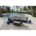 Red Barrel Studio® Neumark Wicker 7 - Person Outdoor Seating Group w/ Cushions Synthetic Wicker/All - Weather Wicker/Wicker/Rattan | Wayfair