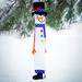 The Holiday Aisle® Lil' Snowman 3D 40" Windsock in Blue/Gray | 40 H x 6 W in | Wayfair B97DDF9DBE224445A2CDCF50A51CFCEA