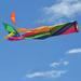Arlmont & Co. Rainbow Diagonal Windsock in Red/Orange/Yellow | 33 H x 5 W in | Wayfair 360B3BDA06FC487B931CC958B9691D2A