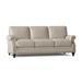 Bradington-Young West 82" Genuine Leather Rolled Arm Sofa Genuine Leather in Gray | 36 H x 82 W x 38 D in | Wayfair 759-95-906700-81-TU-CO-#9FN