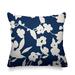 ULLI HOME Outdoor Square Pillow Cover & Insert Polyester/Polyfill blend in Blue | 20 H x 20 W x 4.3 D in | Wayfair Vera_Denim_20x20