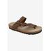 Women's Crawford Sandal by White Mountain in Brown Leather (Size 10 M)