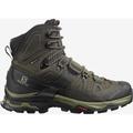 Salomon Quest 4 GTX Hiking Boots Leather/Synthetic Men's, Olive Night/Peat/Safari SKU - 357583