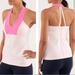 Lululemon Athletica Tops | Lululemon Open Soul V Neck Pink Halter Tank | Color: Pink | Size: 4