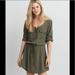 American Eagle Outfitters Dresses | American Eagle Olive Army Green Military Dress | Color: Green | Size: S