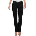 7 For All Mankind Women's Jeans Kimmie Straight Leg Pant, Bairblack, 27