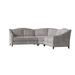 Gray Reclining Sectional - Poshbin Carolina 111" Wide Symmetrical Corner Sectional | 41 H x 111 W x 39 D in | Wayfair 1017-VELSTO-WAL-NAT