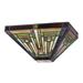 Astoria Grand Charlotte 1 - Light Flush Mount Glass/Metal | 5.4 H x 12 W x 6.1 D in | Wayfair ASTG7845 37636078